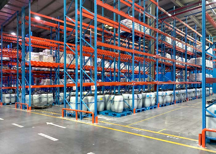 漯河食品廠(chǎng)倉(cāng)庫(kù)重型貨架項(xiàng)目